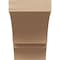 Ekena Millwork 5-inch W x 8-inch D x 8-inch H Balboa Rough Cedar Woodgrain TimberThane Knee Brace, Primed BRCUR05X08X08BOARCPR - alternate 3